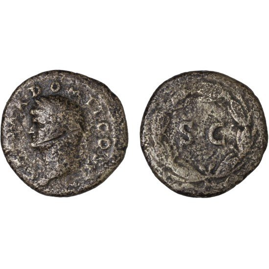 Moneda Imperio Romano As Domiciano 74 d.C.