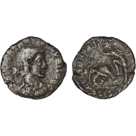 Moneda Imperio Romano Maiorina Constancio Galo 352-353 d.C.
