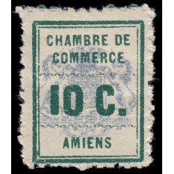 France Francia Sellos de Huelga 1 1909 Emitido por la Cámara de Comercio de Amiens MH