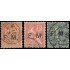 France Francia Franquicia Militar 1/3 1901-04 Sellos con sobrecarga Usados