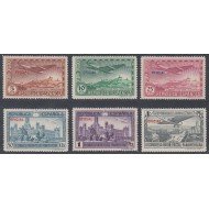 España Spain 630/35 1931 III Congreso Unión Postal Panamericana Correo Aéreo MH España Spain 630/35 1931 III Congreso Unión Postal Panamericana Correo Aéreo MH