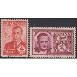 España Spain 991/92 1945 Haya y García Morato MH España Spain 991/92 1945 Haya y García Morato MH