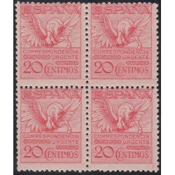 España Spain 454 Bl.4 1929 Pegaso MNH