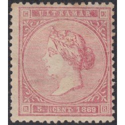 Cuba  23 1869  Isabel II MH