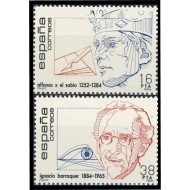 España Spain 2759/60 1984 Centenarios MNH España Spain 2759/60 1984 Centenarios MNH