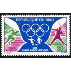 Mali A 122 1971 Año preolímpico Anillos deportes Mali A 122 1971 Año preolímpico Anillos deportes