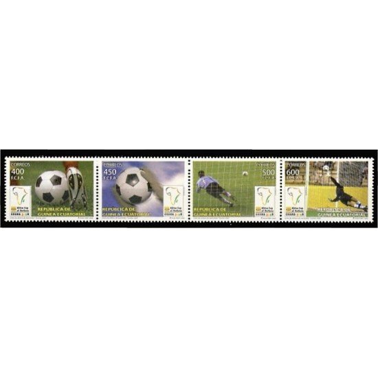 Guinea Ecuatorial 404/07 2008 Copa África de Naciones Ghana MNH