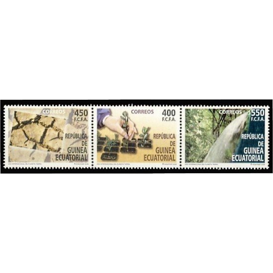 Guinea Ecuatorial 408/10 2008 Año Internacional del planeta Tierra MNH