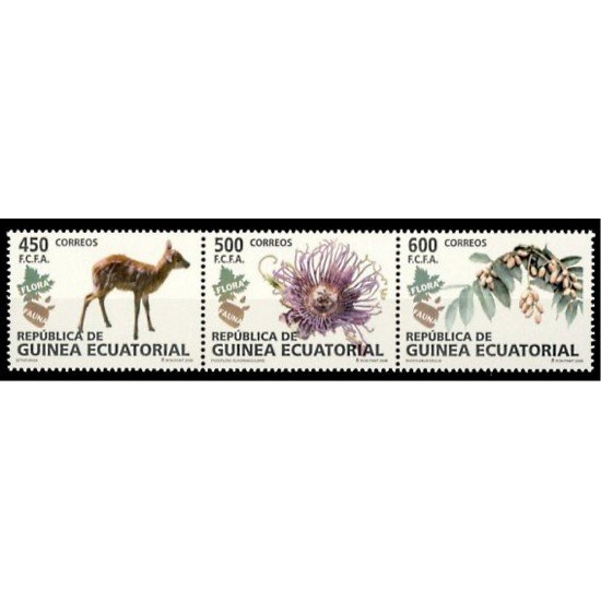 Guinea Ecuatorial 411/13 2008 Flora y Fauna MNH