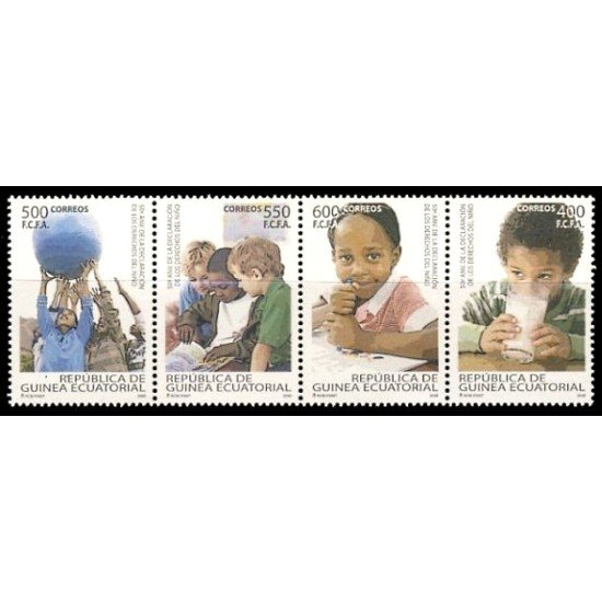 Guinea Ecuatorial 414/17 2009 50º Aniversario Declaración Derechos del niño MNH