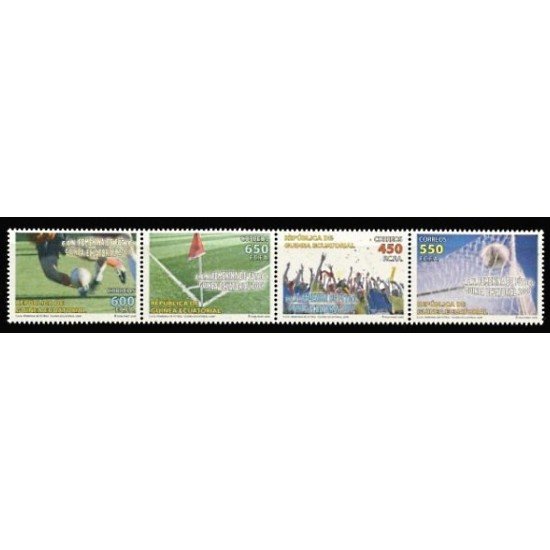 Guinea Ecuatorial 422/25 2009 Copa África de Naciones de fútbol femenino MNH