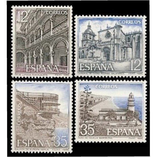 España Spain 2835/38 1986 Paisajes y monumentos MNH España Spain 2835/38 1986 Paisajes y monumentos MNH