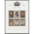 MI1 Luxemburgo HB 16 1990 Centenario de la ascensión al trono de la casa Nassau Retratos MNH