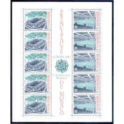 Monaco HB 37 1987 Europa Arquitectura moderna MNH