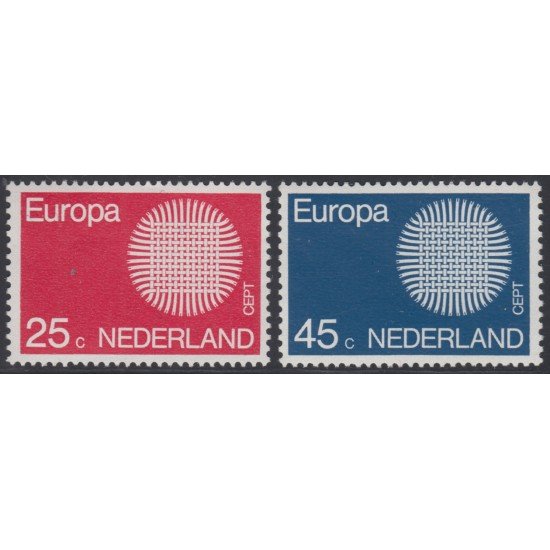 Holanda Netherlands 914/15 1970 Europa MNH Holanda Netherlands 914/15 1970 Europa MNH