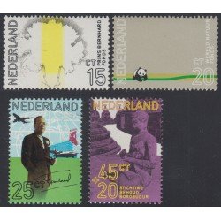 Holanda Netherlands 934/37 1971 60º Aniv. del príncipe Bernhard Lujo Holanda Netherlands 934/37 1971 60º Aniv. del príncipe Bernhard Lujo