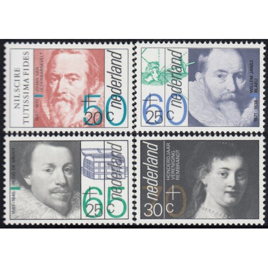 Holanda Netherlands 1198/01 1983 Obras sociales y culturales Sellos de verano Arte e historia del S XVII MNH Holanda Netherlands 1198/01 1983 Obras sociales y culturales Sellos de verano Arte e historia del S XVII MNH
