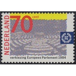 Holanda Netherlands 1215 1984 10ª Elecciones al Parlamento europeo Hemisciclo MNH Holanda Netherlands 1215 1984 10ª Elecciones al Parlamento europeo Hemisciclo MNH