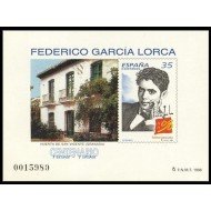 España Spain Prueba de lujo 65 1998 Federico García Lorca España Spain Prueba de lujo 65 1998 Federico García Lorca