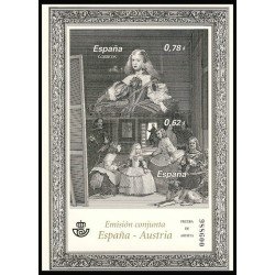 España Spain Prueba de lujo 99 2009 Pintura Velázquez  