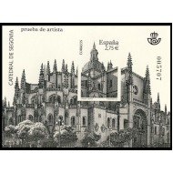 España Spain Prueba de lujo 102 2010 Catedral de Segovia España Spain Prueba de lujo 102 2010 Catedral de Segovia