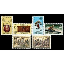 Andorra española Año completo Year complete 1976 Andorra española Año completo Year complete 1976