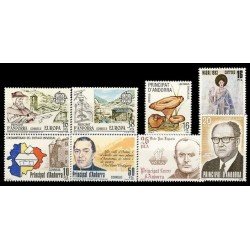 Andorra española Año completo Year complete 1983