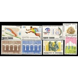 Andorra española Año completo Year complete 1984