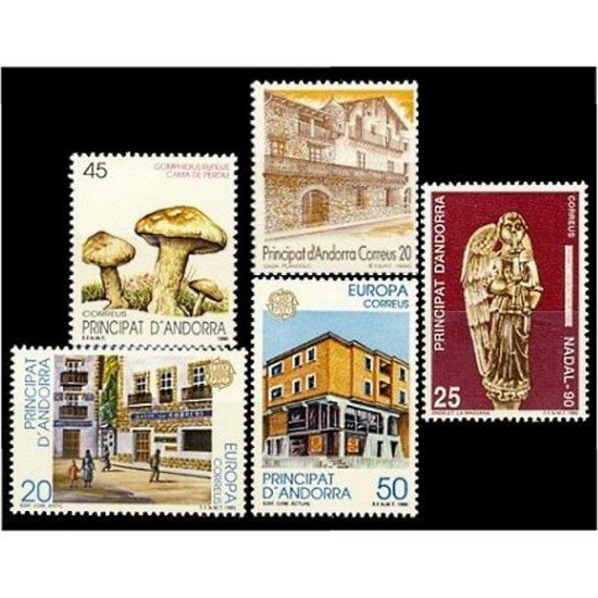 Andorra española Año completo Year complete 1990 Andorra española Año completo Year complete 1990