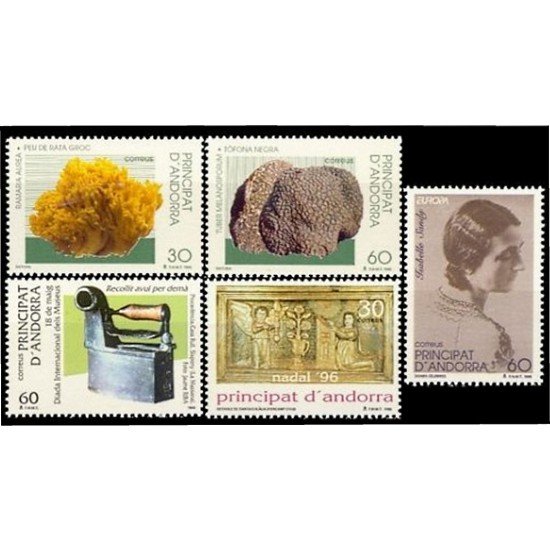 Andorra española Año completo Year complete 1996 Andorra española Año completo Year complete 1996
