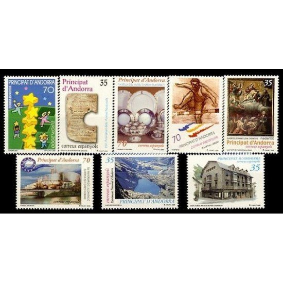 Andorra española Año completo Year complete  2000