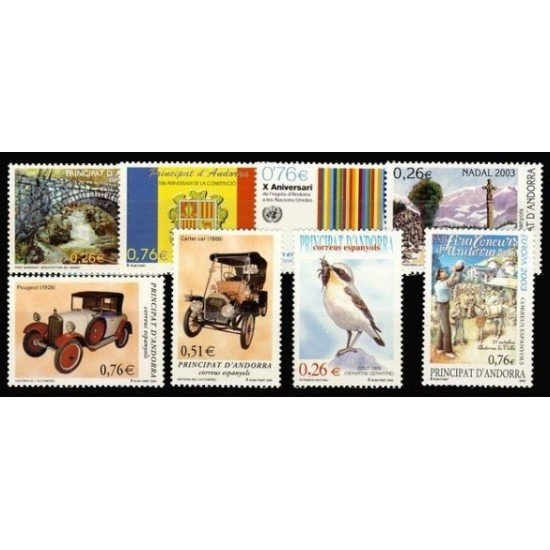 Andorra española Año completo Year complete 2003
