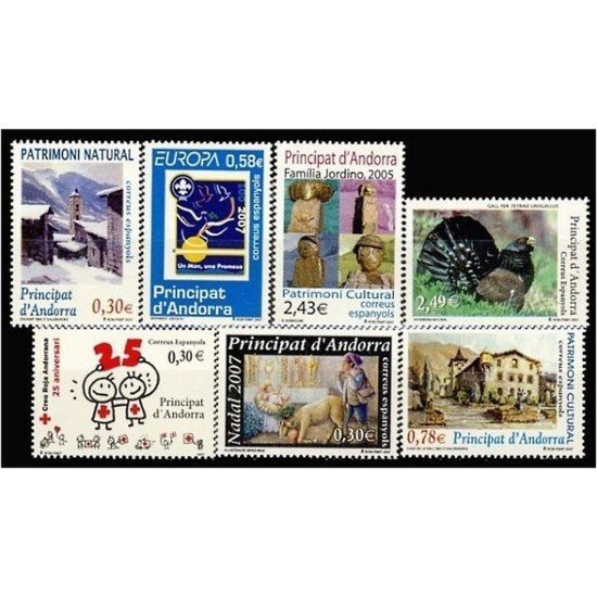 Andorra española Año completo Year complete 2007 Andorra española Año completo Year complete 2007