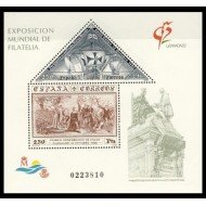 España Spain 3195 1992 Expo Mundial de Filatelia Granada 92 MNH