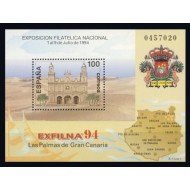 España Spain 3313 1994 Exposición Filatélica Nacional Exfilna 94 MNH España Spain 3313 1994 Exposición Filatélica Nacional Exfilna 94 MNH