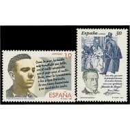 España Spain 3356/57 1995 Literatura española Personajes de ficción MNH España Spain 3356/57 1995 Literatura española Personajes de ficción MNH
