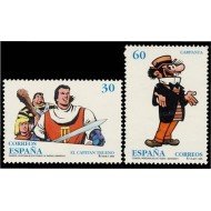 España Spain 3359/60 1995 Cómics personajes de ficción MNH España Spain 3359/60 1995 Cómics personajes de ficción MNH