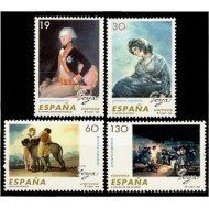 España Spain 3437/40 1996 Pintura Española Francisco de Goya y Lucientes MNH España Spain 3437/40 1996 Pintura Española Francisco de Goya y Lucientes MNH