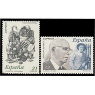 España Spain 3483/84 1997 Literatura española Personajes de ficción MNH España Spain 3483/84 1997 Literatura española Personajes de ficción MNH