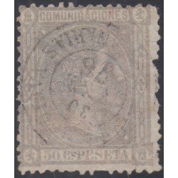 España Spain 168 ( 162/71 ) 1875 Alfonso XII Usado España Spain 168 ( 162/71 ) 1875 Alfonso XII Usado