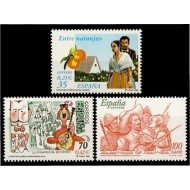España Spain 3772/74 2000 Literatura española Personajes de ficción MNH España Spain 3772/74 2000 Literatura española Personajes de ficción MNH
