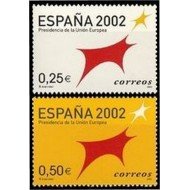 España Spain 3865/66 2002 España 2002 Presidencia de la Unión Europea UE MNH España Spain 3865/66 2002 España 2002 Presidencia de la Unión Europea UE MNH