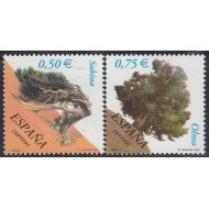 España Spain 3867/68 2002 Árboles MNH España Spain 3867/68 2002 Árboles MNH