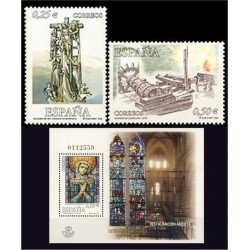 España Spain 3952/54 2002 Arte Español Vidrieras MNH España Spain 3952/54 2002 Arte Español Vidrieras MNH