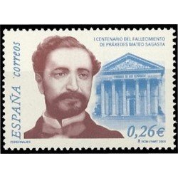 España Spain 3962 2003 Centenario de la muerte de Práxedes Mateo Sagasta MNH