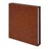 Lindner 810BY-H Tapa de anillas Standard de 18 anillas. MARRON. 305 x 317 mm  . Estuche