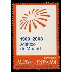 España Spain 3983 2003 Centenario del Club Alético de Madrid MNH España Spain 3983 2003 Centenario del Club Alético de Madrid MNH