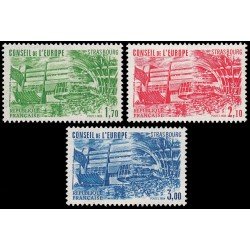 France Francia Servicios 85/87 1984 Consejo de Europa MNH France Francia Servicios 85/87 1984 Consejo de Europa MNH