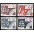 France Francia Preobliterados P- 194/97 1987 Los meses del año MNH