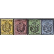 España Spain 28/31 1854 Escudo de España MH España Spain 28/31 1854 Escudo de España MH